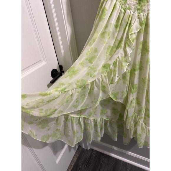 MISA Los Angeles Rumi Dress Honeydew Blossom size‎ Small New - Picture 3 of 9
